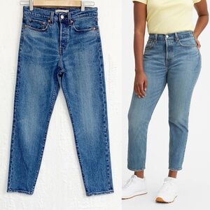 Levi's Wedgie Icon Fit Ankle Jeans Medium Wash Sz 27